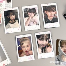 instax拍立得花邊保護膜 拍立得邊框貼 照片裝飾貼紙 DIY相冊, 1個, 糖霜星星款【5款/10張】,新品限時丨收貨曬圖返2元