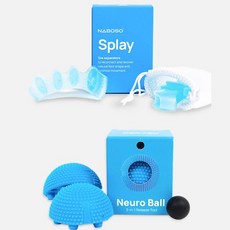 나보소 뉴로볼 & 스플레이 번들 마사지볼 발가락교정기 족저근막염 자세교정 Nuero ball & Splay bundle, 1개