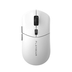 플레이기어 무소음 블루투스 무선 마우스 PM321 BT silent, 화이트