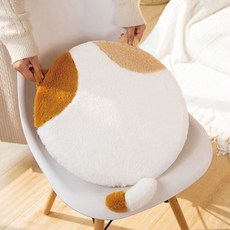 원형 메모리폼 방석 동그란 둥근 카페 벤치 쇼파 의자 식탁 방석 수험생 학생 학교 사무실 쿠션