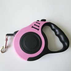 목줄 도그 5M 선물 핑크색상 애묘 캣 늘어나는 리드줄 96851ea 1(pc), 1개