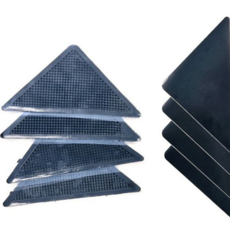 카페트 미끄럼 방지 삼각형 패드 바닥 러그 미끄럼 방지 고정 논슬립 접착식 재사용 용품 생활 매트 접착