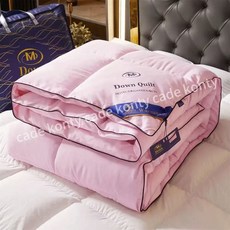 cade konty구스이불 호텔 다운 이불솜 힐튼 두꺼운 cade konty, 호텔핑크