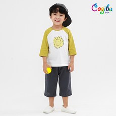 [꼬지비] 라임라이언 편면 7부세트(C21S3234BJA_MU)