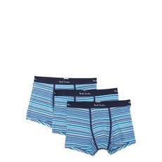 폴스미스 로고 웨이스트밴드 스트라이프 브리프 3팩 세트
