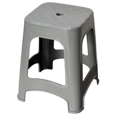 국산 신형 사각 의자 회색 간이 보조 플라스틱 야외 행사 파라솔 편의점 학교 포장마차 포차, 1개, 상세페이지 참조