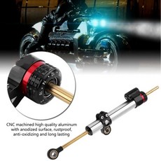 호환 알루미늄 유니버설 오토바이 스티어링 댐퍼 스태빌라이저 MT10 07 숏 타입 롱, 01 Long Type