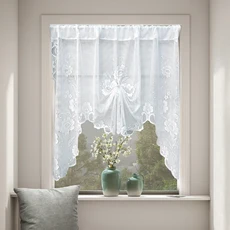 [트렌디 린넨 커튼] 베이지 코튼 블랙 아웃 주방 차폐 커튼 거실용 아메리칸 레트로 도어 숏 하프 캐비닛 드릴링 드레이프