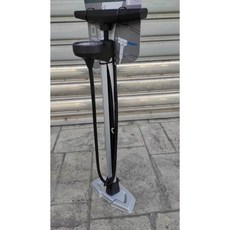 GIYO高壓打氣筒 聰明嘴美法共用 可洩壓閥 大基座 金屬材質 超省力 MAX 160PSI, 1個, Black