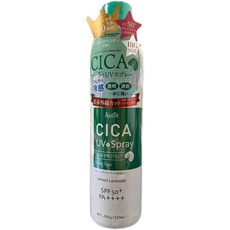 Ajusete CICA UV噴霧 檸檬薰衣草香 SPF50+ PA++++ 透明速乾, 1件, 320ml
