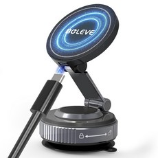 [2025 ProiPhone Qi 신등장·15W 급속 충전]스마트 홀더 차 무선 충전