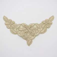 금사 플라워 네크라인 모티브(NM-05), 1개