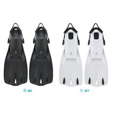 游龍潛水 BREATHE 調整式潛水蛙鞋 (輕巧 輕量化), 黑,L