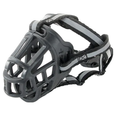 防咬狗嘴套, 黑, 1個