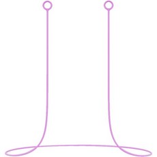 수면 소음 제거용 이어 플러그 실리콘 감소용 32dB 콘서트용 울트라 소프트 재사용 가능 코골이 차단 오토바이 2켤레 여행용 케이스 핑크색, Strap (Purple), 1 Count (Pack of 1)