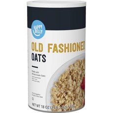 아마존 해피 벨리 올드 패션드 오트, 18 Ounce (Pack of 1)