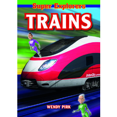 (영문도서) Trains Paperback, Mega Machines, English, 9781926700816