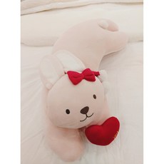 모던하우스 소프트터치 홀리데이 래빗 깡총이 애착베개 20X61, 사진참조, 1개