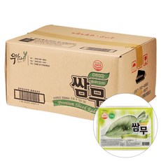 무맛나쌈무(와사비맛) 4KG민속 BOX(2), 4kg, 2개