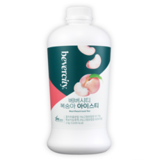 세미 베버시티 복숭아 아이스티 시럽, 2kg, 6개