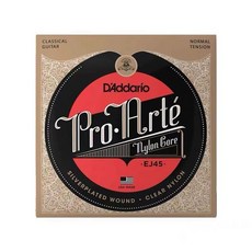 Daddario 클래식 기타줄 EJ45 기타줄 EJ46 나일론줄 클래식 악기 액세서리 6종 세트, [12] Classical EJ-45