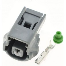 바이가이 이게 스토어 120키트 1핀 암수 배선 부품 자동차 커넥터 2JZ 노크 센서암수 플러그 토요타 호환5세트, 10Sets