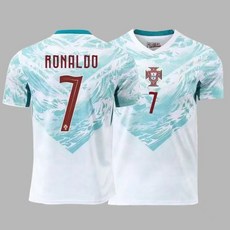 2026 월드컵 포르투갈 호날두 홈/어웨이 7번 유니폼 세트 커스텀 반팔 선수용 저지 재고 소진 임박
