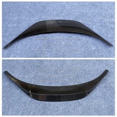 ABS 스포일러 토요타 ZA86 GR86 스바루 BRZ 22-24 유광 블랙 카본 파이버 리어 윙 호환, 카본 룩