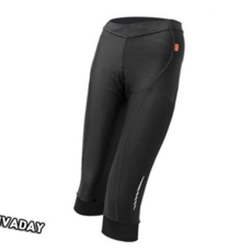 사이클복 여성용 블랙 7부 패드바지 MC-A298