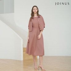 조이너스 NC 스판 원피스 앙상블 2종 (원피스+블라우스) J252B999A_35 (브릭)