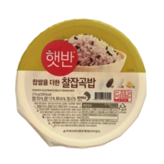햇반 매일 찰잡곡밥, 210g, 10개