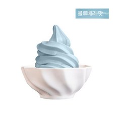 소프트 아이스크림 가루 상업용 1kg 수제 디저트 소프트믹스 아이스크림용, 블루베리