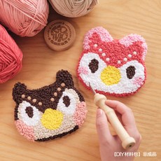 동물의숲 캐릭터 DIY자수 수공예 키트 초보자도 가능한 DIY 십자수 키트, 1개