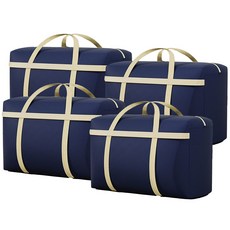 티알비 초대형 이사 가방, 4개, 네이비