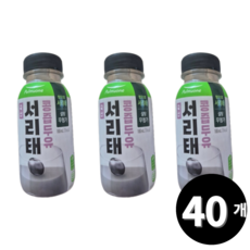 풀무원 서리태 콩즙 두유 180ml 40병