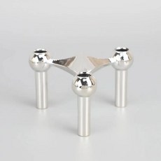 레트로 금속 촛대 캔들 홀더 단색 내구성 테이블 랙 장식 캔들라브라 홈 데코 선반, 1개