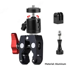 인스타 360 X5 GO 오토바이 자전거 클립 브래킷 고프로 DJI 액션 셀카봉 카메라 액세서리, 01 TYPE 11