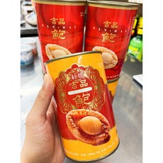 吉品 禦用佳餚 鮑魚罐頭, 1個, 紅燒 10粒