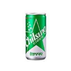 [롯데칠성] 칠성사이다, 210ml, 150개