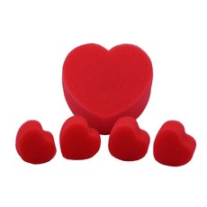 마술도구 학예회 장기자랑 작은 하트가 늘어나고 큰 하로 변하는 하트 스펀지, 1개