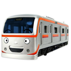 바니랜드 메트 지하철놀이 작동완구, 믹스색, 1개