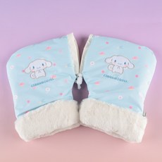 산리오 시나모롤 어린이 킥보드 자전거 씽씽이 장갑 겨울 라이딩 초등학생 유아 아동용 전동킥보드 퀵보드 핸드워머 방한용품 킥보드용품, 1개, 블루