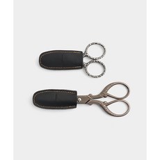 패션스타트 Ciseaux 쪽가위 가죽 커버 1개입 블랙, 1개