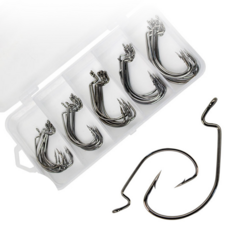 더놀자 루어 낚시 바늘 오프셋 와이드갭, 1개