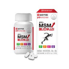 일양약품 헐커스 MSM 에너지부스터, 120정, 1개, 120정