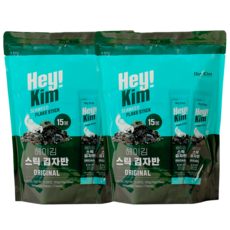 헤이김 끝까지 바삭한 김자반 스틱, 30개, 10g, 오리지널