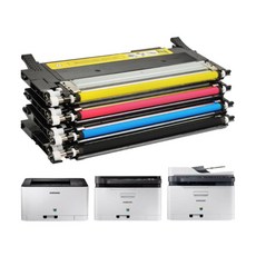 와우토너 삼성 CLT 프린터 SL-C563W C513W C510 C513 C510W 호환 토너, 1개, 최신칩 4색 세트 CLT-P510C