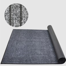 수지매트 아폴로 롤매트 그레이 120x100cm 현관매트 발매트 출입구매트 미끄럼방지, 1개