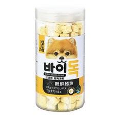 【喵吉】By Dog 汪洽普 狗狗凍乾零食 鱈魚 85g, 1個