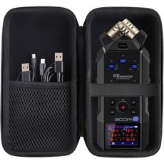 JINMEI 하드 EVA 휴대용 케이스 Zoom H6 essential 2024년형 Essential 시리즈 6트랙 레코더 호환